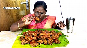KFC STYLE FRYED CHICKEN EATING CHALLENGE IN TAMIL FOODIES DIVYA | Tamil Foodies