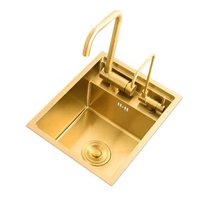 [Hot Item] Customizable Hidden Stainless Steel Sink Kitchen Sink Handmade Sink Compact Kitchen Solution