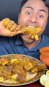 Spicy Eating Lots Of Mutton Nalli ##Mukbang #Viral #Tranding #Reels #ViralReels #MuttonCurry #BigBites #eatingshow | EatsZone