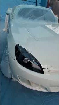 blow paint booth pt4 Saturn sky paint job #bodywork #saturn #vevor #custompaint #iwata
