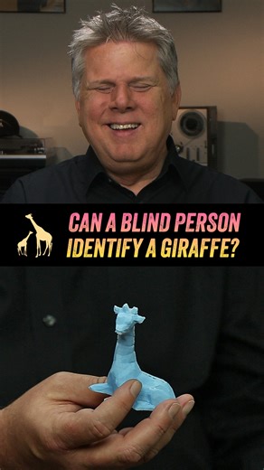 7.2K views · 38 reactions | Can A Blind Person Identify A 3D Printed Giraffe? #3dprinting #giraffe #animals | Tommy Edison | Facebook