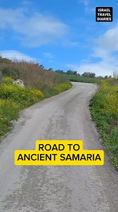 Beautiful main road to the ancient biblical Samaria. #reelsfypシ #viralpost #travel #share #Israel | Pastor Aries Paduga - The Travelling Preacher in Israel