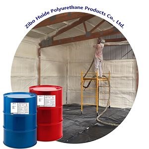 [Hot Item] Raw Material Polyurethane Closed Cell and Open Cell Insulation Spray PU Foam