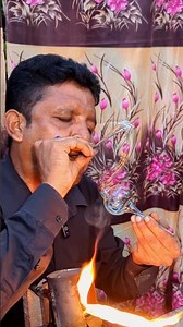 Amazing showpiece made from broken tube lights.#viral #Shopiece #amazingwork