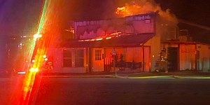 Busy Emory restaurant goes up in flames Friday night
