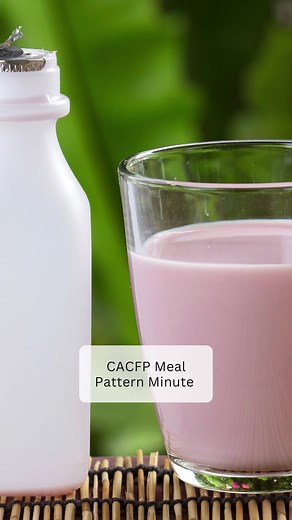 Flavored milk - kids and adults alike love it, but is it #CACFPCreditable? Check out this week's #MealPatternMinute to find out when you can and cannot serve flavored milk to participants. #CACFP #ChildCare #AdultCare #FoodProgram | National CACFP Association