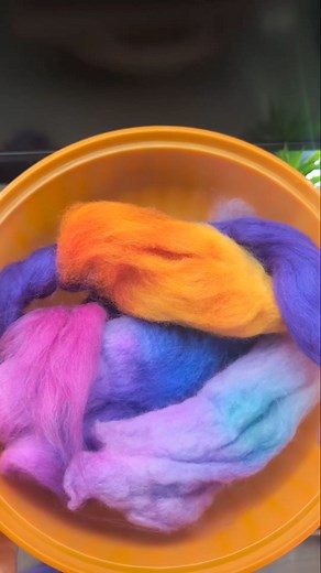 3.3K views · 37 reactions | I don't own a drum carder......yet! But the other night I decided to make a couple of art batts out of some of my hand dyed fibre and other fibre leftovers! Im so happy with how it came out and spun it immediately! Reveal video to follow!  #handcardedartbatts #artbatt #artbatts #handcard #fibre #spinning #handspun #handspunyarn #handdyed #handdyedfiber #handdyedfibre #dharmadyes #fibrecommunity | Craft and a Cuppa | Facebook