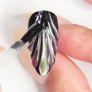 1.5K views · 27 reactions | Aurora Shells Nail Art Tutorial | Vendeeni nail | Facebook