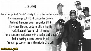 4.1K views · 84 reactions | N.W.A. - Fuck Tha Police (Lyrics) | Taha Eldin | Facebook