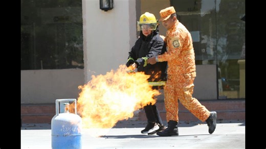 Bureau of Fire Protection’s #FirePreventionMonth campaign with a fire drill and seminar at C5 Extension, Las Piñas City on Tuesday (March 4, 2025). | PNA video by Avito Dalan | Philippine News Agency | Facebook