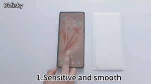 Didisky 3 Pack Screen Protector for Motorola Moto Edge 2024 Tempered Glass Film,9H,Easy to Install, Anti Scratch,3D Curved Full Coverage