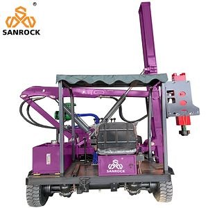 [Hot Item] Ground Screw Pile Driving Equipment Hydraulic Pendulum Hammer Guardrail Post Pile Driver
