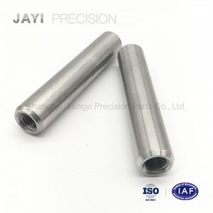 [Hot Item] Stainless Steel Precision Hollow Shaft with Deep Inner Thread M8 Ra0.8 Roughness