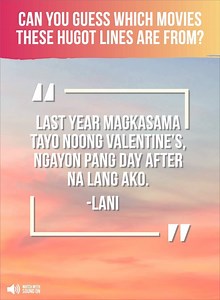 #LetsPlayNowAtSM! Can you guess which movies had the following hugot-worthy lines? 🤔❤️ Comment your answers 👇🏼👇🏼 Who knows, you might just get an awesome treat 😉 Catch these hugot movies in ALL* SM Cinema branches for ONLY P99 from April 20-23! 🙌🏼 *Except SM Cinema Podium, SM Cinema Light Mall, S Maison, SM Cinema Aura, SM Cinema BF Paranaque, SM Cinema East Ortigas, and SM Cinema Puerto Princesa #EverythingsHereAtSM 👉🏼www.smsupermalls.com | SM Supermalls