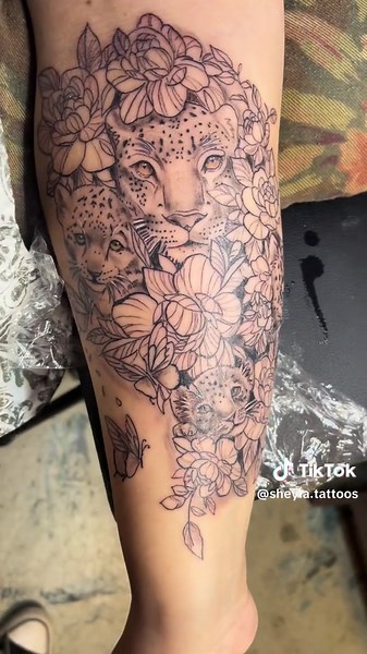 Leopard Tattoo Realism - Book Your Appointment Now