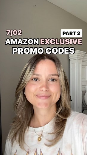 1.2K views | PART 2: Here are today’s EXCLUSIVE Amazon Promo Codes on TOP RATED products! (Cross Category Edition) HOW TO SHOP: ⭐️follow me @she.has.deals ⭐️comment your fave emoji ⭐️check your DM’s I also share all of these deals on my stories daily or you can also shop on my Amazon Storefront (link in bio) under 7/02: Deals folder. . . . #amazondiscounts #amazonfinds #affordablehome #affordablefashions #amazondeal #amazonpromocodes | She Has Deals | Facebook