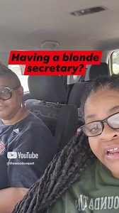 Having a blonde secretary? #jokeoftheday Do you enjoy our daily Joke Of The Day? We created a book with all our funny jokes called 100 Family Friendly Jokes. Visit Amazon and pick you up a copy. You can help support our channel. :-) Link in our bio! Check this out! https://a.co/d/eqDQOcJ #jokes #memes #funny #viral | Kim Woods