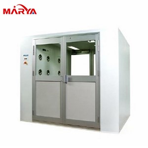 [Hot Item] Marya Single Person Double Sides Flow Stainless Steel Air Shower for Clean Room