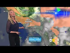 Evelyn Taft 2012/07/11 CBS2/KCAL9 HD; Sheer blue blouse