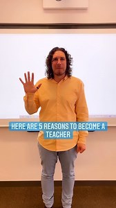 Shape the future by studying Education. Here are 5 reasons to become a teacher. Learn more about studying Education at Flinders: https://bit.ly/3tBKLSG | Flinders University