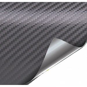 Vinyle de Fibre de Carbone Anthracite - 50x152cm - Rabais de 20%