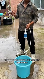 Portable Outdoor Shower Set Handheld | Childhood cartoons | Facebook