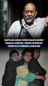 7.2K views · 625 reactions | Persahabatan dari anggota grup lawak Indonesia Warkop, Dono, Kasino, dan Indro, kerap menjadi perhatian masyarakat Indonesia. Pasalnya banyak yang kagum dengan kuatnya hubungan ketiga pelawak senior ternama itu. Meski Dono dan Kasino telah tiada, Indro masih menjaga dan merawat keluarga Dono dan Kasino. #fyp #viral #beritaviral #beritafakta #beritafacebook #fakta #warkopdki | RBG.id | Facebook