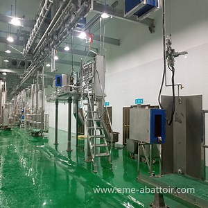 [Hot Item] Slaughterhouse Manual Convey Rail System Cow Machine Meat Processing Line Cattle Slaughter Equipment