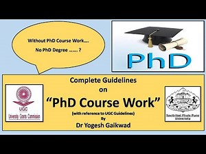PhD Course Work Guidelines l PhD Course work SPPU