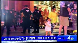 Update on arrest of crazy naked EDP who killed his boyfriend, set the place on fire, and bit, yes BITE two cops #loudlabsnyc video by Adam Balhetchet on #nbcny | Loudlabs News NYC