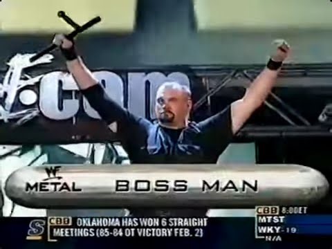 Boss Man vs Michael Shane (WWF Metal 2/23/02)