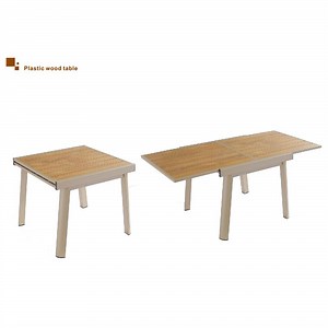 [Hot Item] Protecting Teak Aluminum Outdoor Dining Table Set Garden Furniture Outdoor Dining Table Set Wood