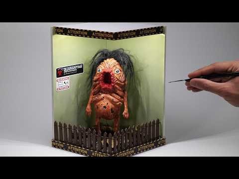I Made a Creepy Monster with Polymer Clay!