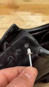 1.1M views · 2.7K reactions | Fix broken shoe eyelets with a rivet  | Pixel Pop | Facebook