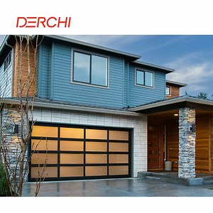 [Hot Item] American Modern Steel Sectional Garage Doors Overhead Insulated 9X8 Flap Sliding Garage Door Prices
