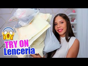 LUVLETTE TRY ON -🔥PROBANDO ROPA INTERIOR/ LENCERIA🔥- SHEIN♡│Mirianny