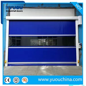 [Hot Item] PVC Fabric Rapid Roller Shutter for Warehouse