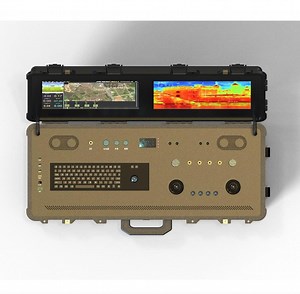 [Hot Item] Screen Display Monitor Portable Telemetry Dual Screens Ground Control Station Suitable for Vtol Large Drone