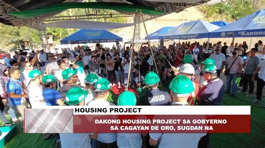 1.7K views · 33 reactions | Dakong housing project sa gobyerno sa Cagayan De Oro, Sugdan na #BrigadaMindanao #BrigadaTV #LocalNews #BTV #InTheHeartOfChangingLives | Brigada News TV | Facebook
