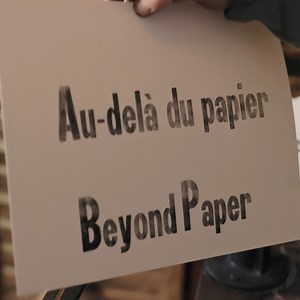 What is the future of human memory? 📜✨ Starting November 1, join filmmaker Oana Suteu Khintirian as she travels the world navigating paper and digital realms to better understand how we preserve human knowledge in BEYOND PAPER on NFB.ca → bit.ly/BeyondPaperDoc | NFB