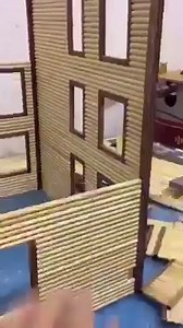 2K views · 36 reactions | Building house with toothpick | Anurag Bisht | Facebook