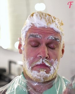 35K views · 257 reactions | Man with long hair and beard is unrecognizable after makeover. | Fabiosa Daily | Facebook