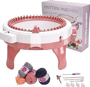 Knitting Machine, Sentro Knitting Machine 48, DIY Dual Mode Knitting Looms & Boards, Hand Knitting Machines for Adults, Quick Knitting Scarves,Hats,Gloves Bags(Q48)