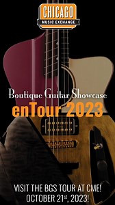 https://bit.ly/46pZNMr | If you want to see the full collection of over 40 incredibly unique instruments on display alongside the samples included in this video—all of which have been thoughtfully curated by Jamie Gale from today’s top guitar luthiers around the globe—head to Chicago Music Exchagne on Saturday, Oct. 21, noon–4 p.m. for the midwest stop on the Boutique Guitar Showcase enTour 2023! While all guitars and basses featured in the Boutique Guitar Showcase will remain on exhibit through