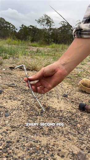 Still using normal pegs? Our Ground Dog Screw in Pegs will save you time and ensure your setup wont go anywhere. Join the pack today! | Ground Dogs