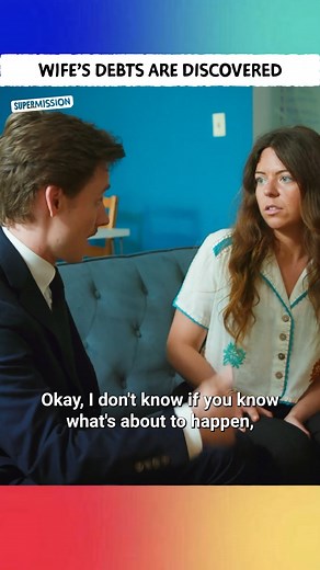 Wife Lies To Her Husband About Her Finances! #wife #husband #debt | Supermission