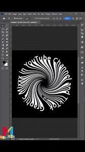 Create Twirly Text Effect in Photoshop Follow me: @graphic_mixx #text #photoshop #typography #graphicdesign #foryou #foryoupage #learning #viral #fyb | Graphic Mixxx