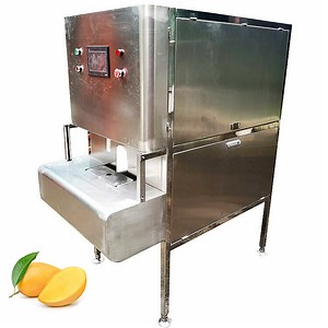 [Hot Item] Full Automatic Mango Seed Remover Apple Pear Peeling Pitting Half Cutting Machine