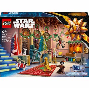 LEGO Star Wars Advent Calendar 2025 για 6  Ετών 263τμχ 75418