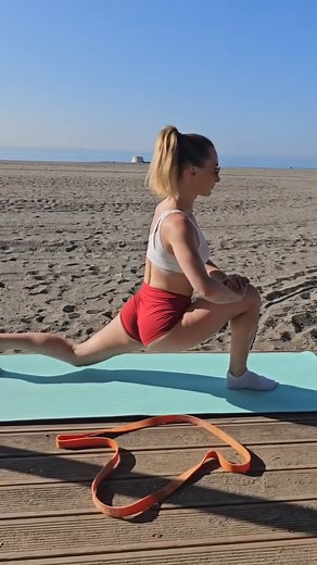 20K views · 71 reactions | Lets stretch #yoga #stretching #yogajourney #yogalove #yogaasana #yogastretching #workout #legstretch #yogapose #workoutroutine #beach #splits #yoga #challenge #foryou #workout #viral #fyp | mima1 | Facebook